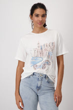 Load image into Gallery viewer, Monari Monaco Tee Shirt 409432 Off White