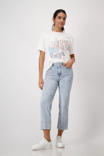 Load image into Gallery viewer, Monari Monaco Tee Shirt 409432 Off White