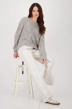 Load image into Gallery viewer, Monari Sequin Pullover 808977 - Greige