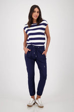 Load image into Gallery viewer, Monari Cargo Pant 409590 - Navy