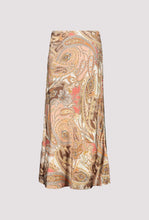 Load image into Gallery viewer, Monari All Over Paisley Skirt 410568 - Mocca