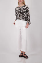 Load image into Gallery viewer, Monari Sarah Basic Linen Pant 410673 - Off White