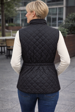 Load image into Gallery viewer, Renoma Origin Quilted Vest 2138B - Black