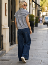 Load image into Gallery viewer, Foil Fresh Pick Shirt CFO 8632 - Navy Stripe