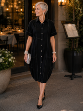 Load image into Gallery viewer, Lauren Stamford Dress 6ABLK - Black