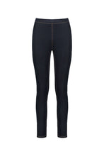 Load image into Gallery viewer, Vassalli Skinny Leg Full Length Contrast Stitch Denim Pull Up Jean