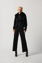 Load image into Gallery viewer, Joseph Ribkoff Faux Leather Moto Jacket 233928