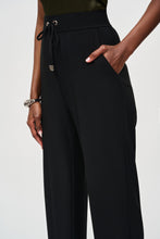 Load image into Gallery viewer, Joseph Ribkoff Silky Knit Relaxed Pant - Black
