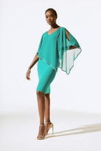 Load image into Gallery viewer, Joseph Ribkoff Asymmetrical Dress 243797 - Jade Stone