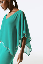 Load image into Gallery viewer, Joseph Ribkoff Asymmetrical Dress 243797 - Jade Stone