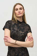 Load image into Gallery viewer, Joseph Ribkoff Silky Knit Floral Print A-Line Dress