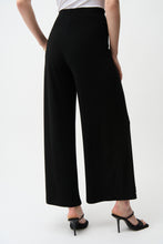 Load image into Gallery viewer, Joseph Ribkoff Silky Knit Pull-On Wide Leg Pants 251017 - Black