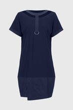 Load image into Gallery viewer, Joseph Ribkoff Silky Knit and Memory Fabric Dress - Midnight Blue