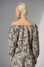 Load image into Gallery viewer, Joseph Ribkoff Python Flared Top 252241 - Python
