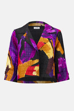 Load image into Gallery viewer, Joseph Ribkoff Abstract Print Boxy Jacket 253271