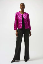 Load image into Gallery viewer, Joseph Ribkoff Textured Satin Jacket 253997 - Cosmos