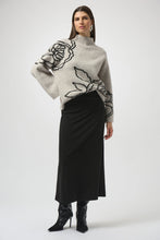 Load image into Gallery viewer, Joseph Ribkoff Silky Knit Pull On Maxi Skirt 254018 - Black