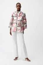Load image into Gallery viewer, Joseph Ribkoff Organza Abstract Jacket 261052 - Multi