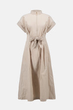Load image into Gallery viewer, Joseph Ribkoff Tie Waist Memory Dress 261177 - Parchment
