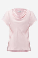 Load image into Gallery viewer, Joseph Ribkoff Satin Top With Cowl Neckline 261195 - Petal Pink