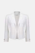 Load image into Gallery viewer, Joseph Ribkoff Viscose Blend Open Front Cardi 261920 - White