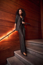 Load image into Gallery viewer, Joseph Ribkoff Pleated Satin Open Blazer 263050 - Mocha