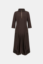 Load image into Gallery viewer, Joseph Ribkoff Silky Knit Memory Cocoon Dress 263159 - Mocha