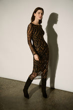 Load image into Gallery viewer, Joseph Ribkoff Tiger Dress 264211 - Tiger Animal Print