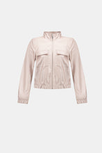 Load image into Gallery viewer, Joseph Ribkoff Bomber Jacket 264907 - Pearl Blush