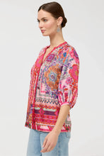 Load image into Gallery viewer, Johnny Was Vacanza Blouse 19026 - Tami Scarf