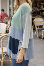 Load image into Gallery viewer, Bromley Panel Play Sweater 2808 - Denim