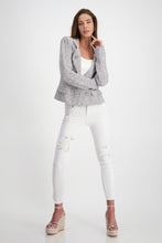 Load image into Gallery viewer, Monari Chrome Knit Jacket 808697- Cloudy Grey