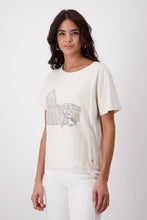 Load image into Gallery viewer, Monari Shirt Jewellery Tee 408608 - Marble