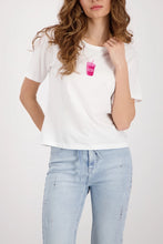 Load image into Gallery viewer, Monari Coffee To Go Tee 410197 - Off White