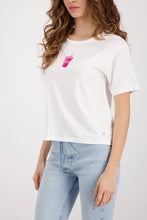 Load image into Gallery viewer, Monari Coffee To Go Tee 410197 - Off White