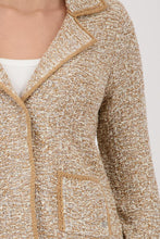 Load image into Gallery viewer, Monari Openwork Jacket 410263 - Biscotti