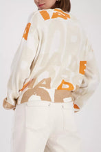 Load image into Gallery viewer, Monari Biscotti Letters Sweater 410279 - Biscotti