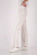 Load image into Gallery viewer, Monari Stripe Sweat Pant 410336 - Beige