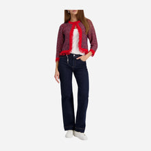 Load image into Gallery viewer, Monari Tweed Knit Jacket 410386 - Marine