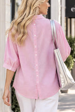Load image into Gallery viewer, Renoma Bella Stripe Shirt 3502C - Pink White Stripe