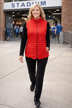 Load image into Gallery viewer, Fiori Princess Quilt Vest 83801 - Red