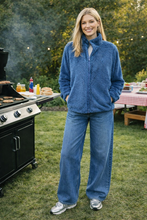 Load image into Gallery viewer, Renoma Dana Fluff Jacket 2132 - Denim