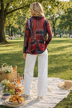 Load image into Gallery viewer, Renoma Erica Burnout Top 2705 - Multi