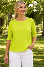Load image into Gallery viewer, Lauren New Jersey Slouch Top 10AL - Lime