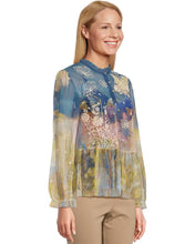 Load image into Gallery viewer, Johnny Was Charlot Mesh Blouse (slip) 16025-7 - Aurelius