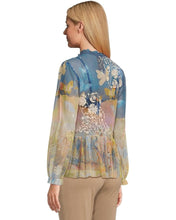 Load image into Gallery viewer, Johnny Was Charlot Mesh Blouse (slip) 16025-7 - Aurelius