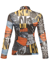 Load image into Gallery viewer, Dolcezza Mesh Pullover 74664 - Print
