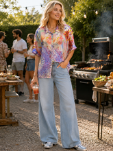 Load image into Gallery viewer, Johnny Was The Audrey Short Sleeve Shirt C16625-4 - Cindy