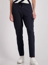 Load image into Gallery viewer, Monari Drawstring Trousers 807870 - Dark Denim