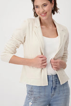 Load image into Gallery viewer, Monari Knitted Blazer 807932 - Sand Shell